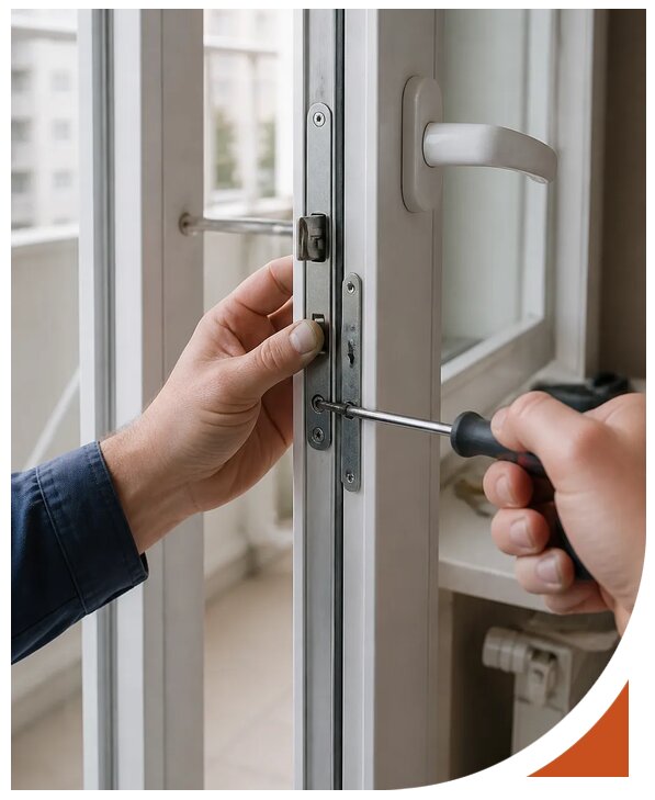 Профессиональная установка замка балконной двери в Кольчугине
